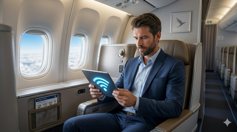 How Free In-Flight Wi-Fi Is Becoming the New Airline Standard