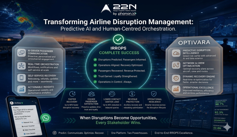 Predictive Communication During Flight Disruptions: How 22North Keeps Passengers Always Informed and Assured