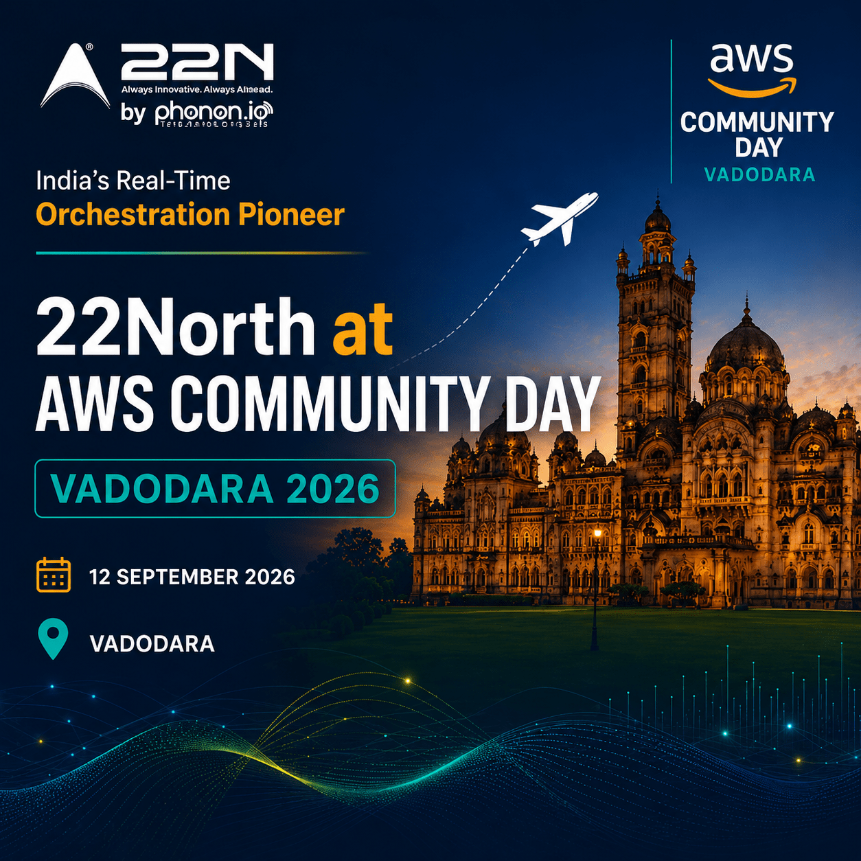 22North at AWS Community Day Vadodara 2026